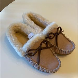 J Crew Moccasin Slippers